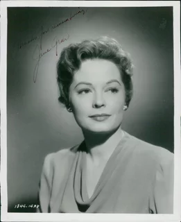 Jane Greer autograph