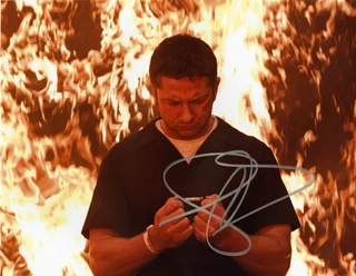 Gerard Butler autograph