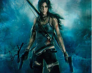 Camilla Luddington autograph