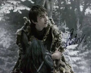 Isaac Hempstead Wright autograph