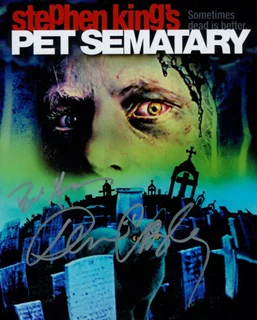 Pet Sematary autograph