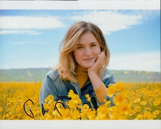 Grace Victoria Cox autograph