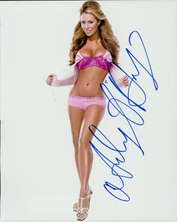 Aubrey O'Day autograph