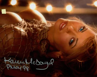 Karen McDougal autograph