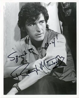 Randolph Mantooth autograph