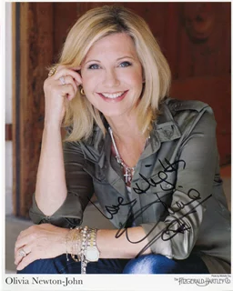 Olivia Newton-John autograph