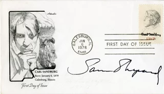 Sam Shepard autograph