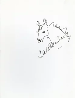 Tab Hunter autograph