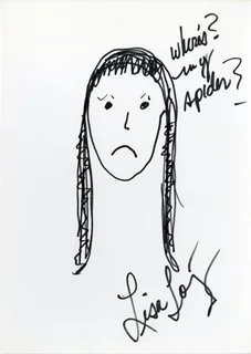 Lisa Loring autograph