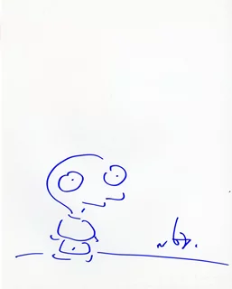 Moby autograph