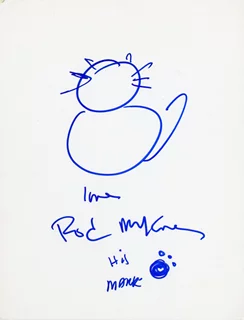 Rod McKuen autograph