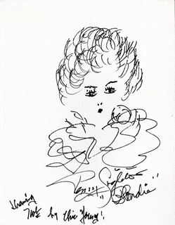 Penny Singleton autograph