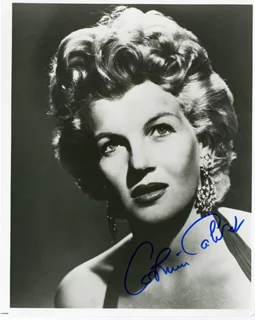 Corinne Calvet autograph