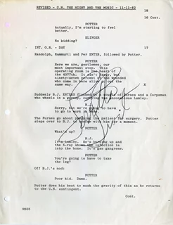 Loretta Swit autograph