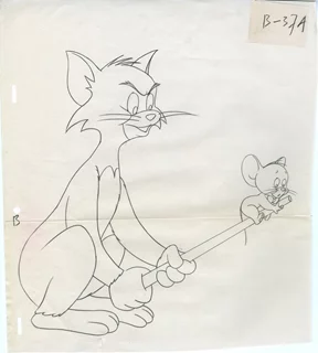 Tom & Jerry autograph