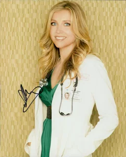 Sarah Chalke autograph