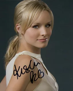 Kristen Bell autograph