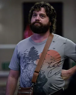 Zach Galifianakis autograph