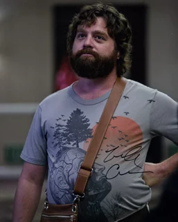 Zach Galifianakis autograph