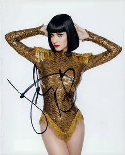 Katy Perry autograph