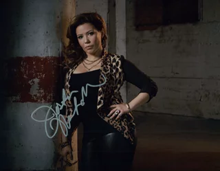 Justina Machado autograph