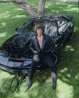 David Hasselhoff autograph