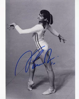 Nadia Comaneci autograph