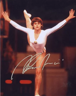 Nadia Comaneci autograph