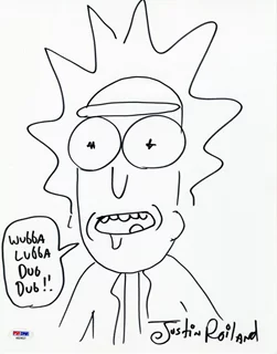 Justin Roiland autograph