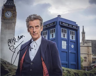 Peter Capaldi autograph
