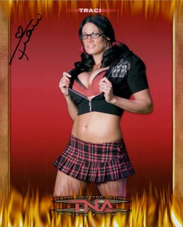 Traci Brooks autograph