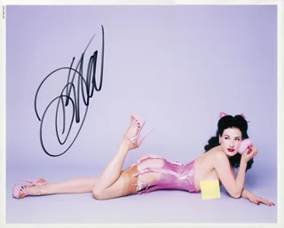 Dita Von Teese autograph