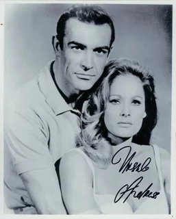 Ursula Andress autograph