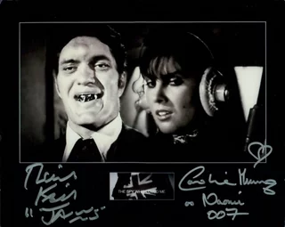 The Spy Who Loved Me autograph