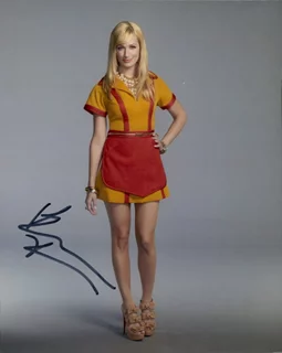 Beth Behrs autograph