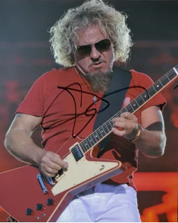 Sammy Hagar autograph
