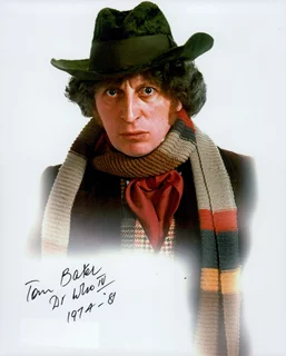Tom Baker autograph