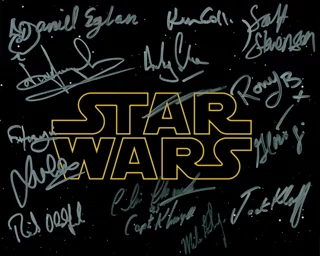 Star Wars autograph