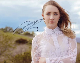 Saoirse Ronan autograph