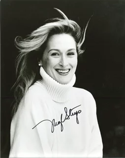 Meryl Streep autograph