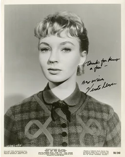 Venetia Stevenson autograph
