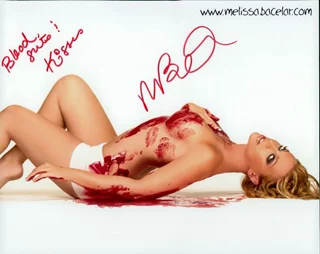 Melissa Bacelar autograph