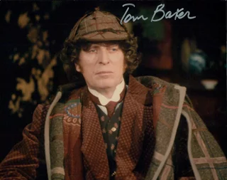 Tom Baker autograph