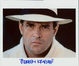 Jeroen Krabbe autograph