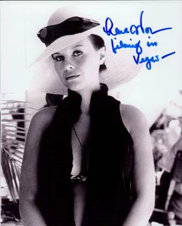Lana Wood autograph