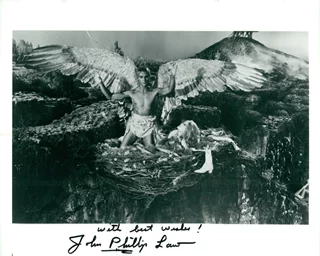 John Phillip Law autograph