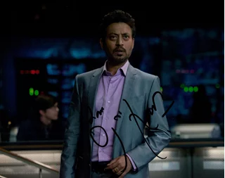 Irrfan Khan autograph