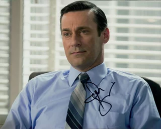 Jon Hamm autograph