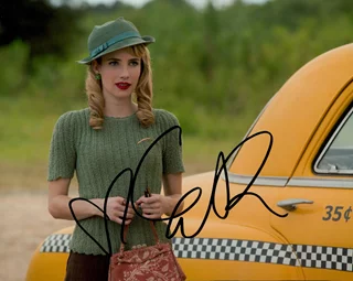 Emma Roberts autograph