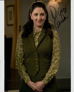 D�Arcy Carden autograph